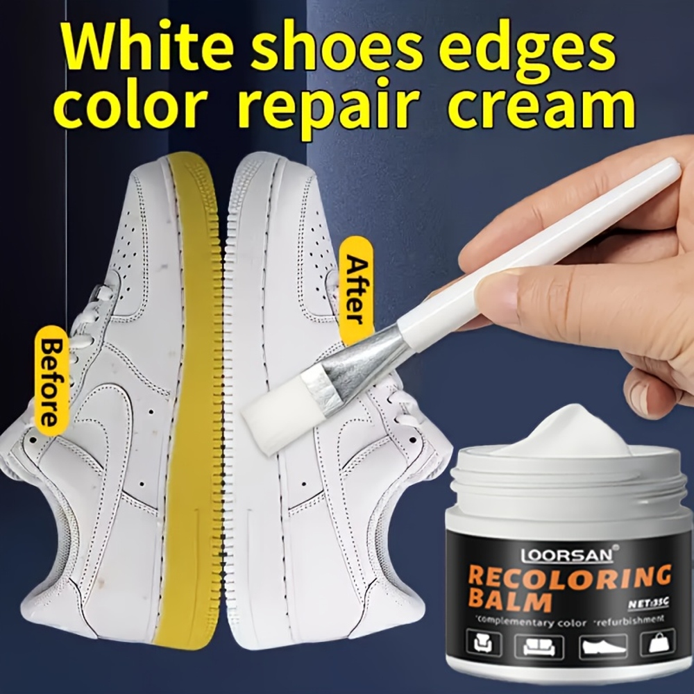 Sneaker Care Kit - LOORSAN Nieuwe witte schoenrandhersteller 35 g