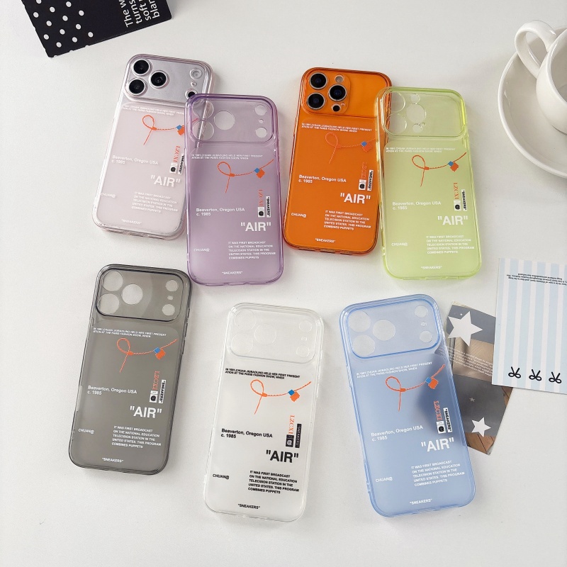 Sneaker Case - Luxe SNEAKERS matte transparante telefoonhoes voor