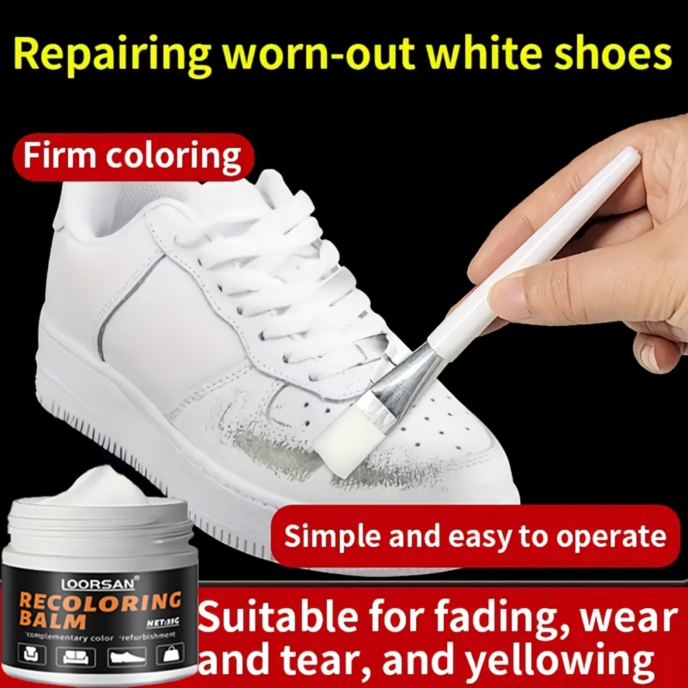 LOORSAN Nieuwe witte schoenran - Sneaker Care Kit recensie en prijs